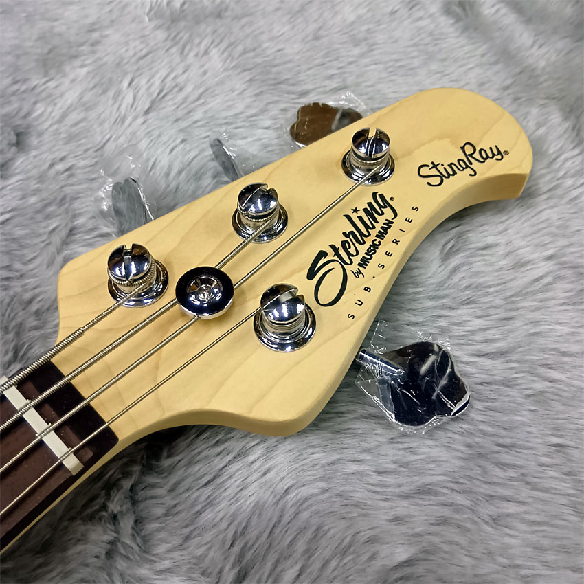 Sterling by MUSIC MAN エレキベース Ray4 Ruby Red Burst Satin スティングレイ |  | 06