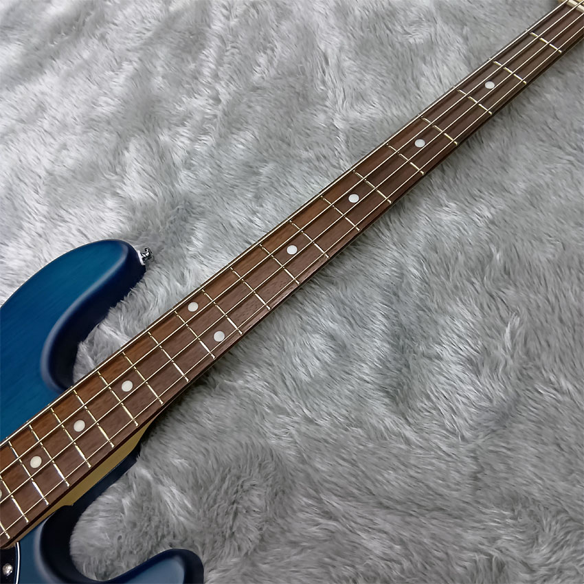 Sterling by MUSIC MAN エレキベース Ray4 Trans Blue Satin