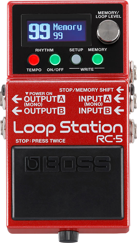 BOSS（ボス） ループステーション RC-5 純正ACアダプター付き