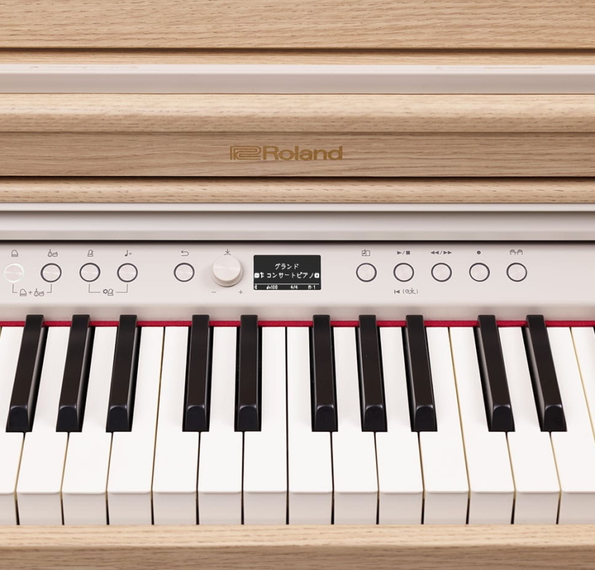 【運送・設置付】ローランド RP701 ライトオーク「標準付属品セット」Roland 電子ピアノ 初心者にぴったりデジタルピアノ RP701-LA｜merry-net｜04