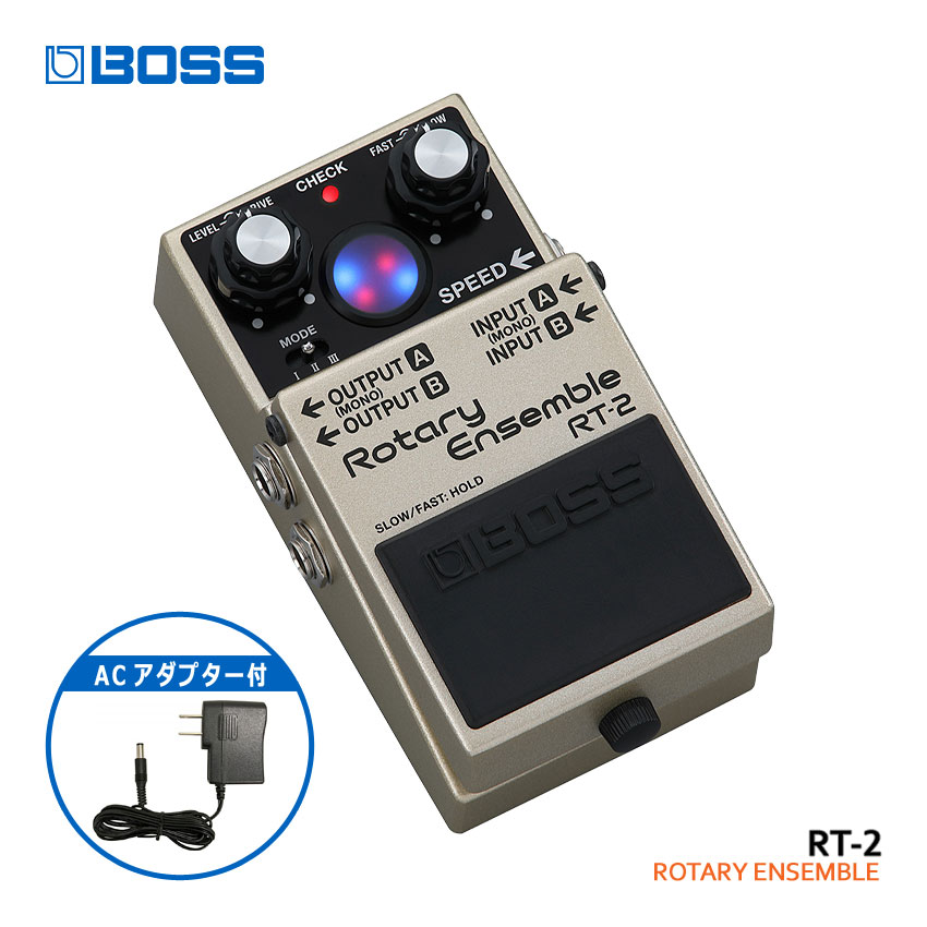 BOSS ロータリーアンサンブル RT-2 Rotary Ensemble ACアダプター付 ボス エフェクター