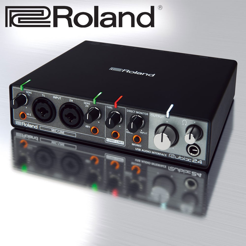 Roland ���[�����h USB�I�[�f�B�I�C���^�[�t�F�C�X Rubix24