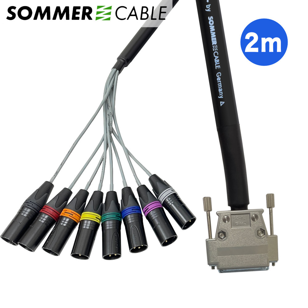 SOMMER CABLE 2m 8chޥ֥ Dsubʥǥޥ TASCAM ͥ