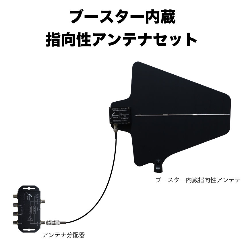 SOUNDPURE v8011s ワイヤレスマイク2本セット 指向性アンテナ付き アンテナケーブル5m 野外 イベント ステージ |  | 01