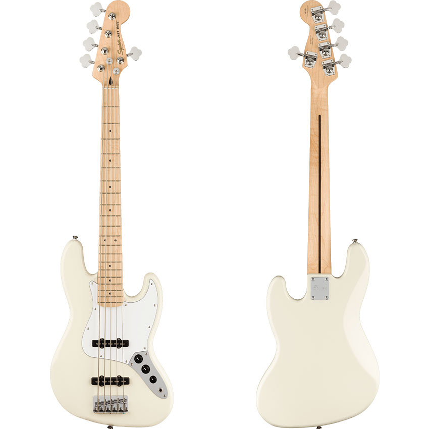 Squier エレキベース Affinity Series Jazz Bass V OLWS 5弦ジャズベース スクワイヤー｜merry-net｜05