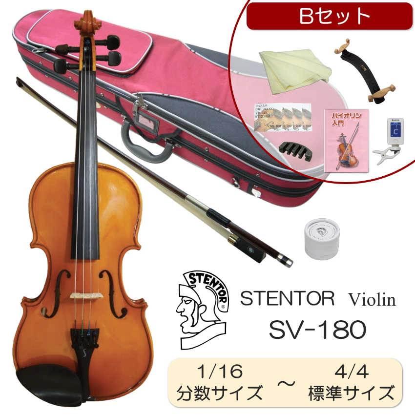 KIKUTANI ステンター 初心者向け バイオリン 選べるセット SV