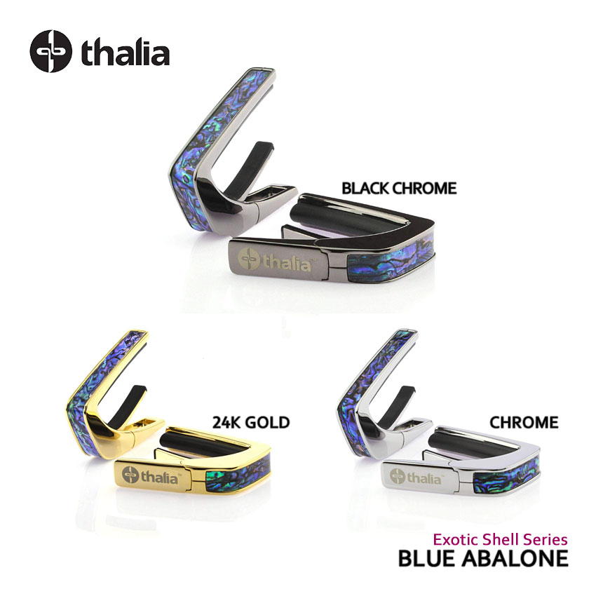 Thalia Capos タリアカポ Exotic Shell Series BLUE ABALONE｜楽器のことならメリーネット