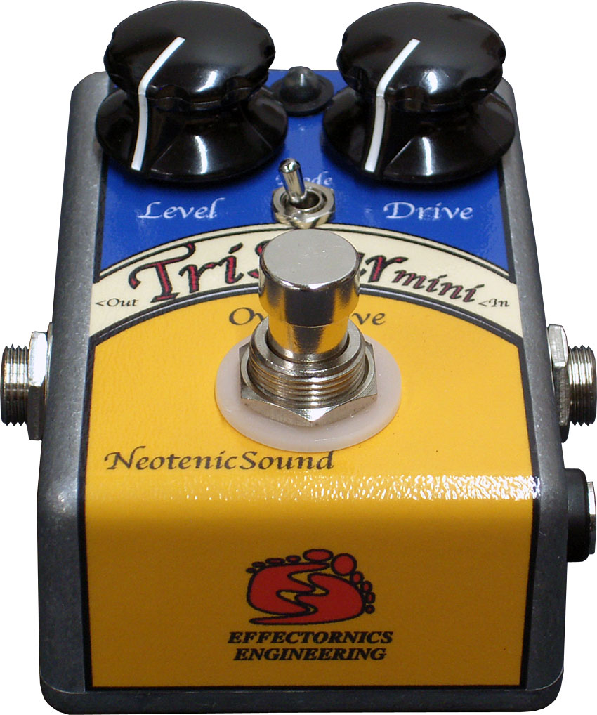 NeotenicSound オーバードライブ Tri Star-mini 生産完了モデル ネオテニックサウンド エフェクター EFFECTORNICS  ENGINEERING