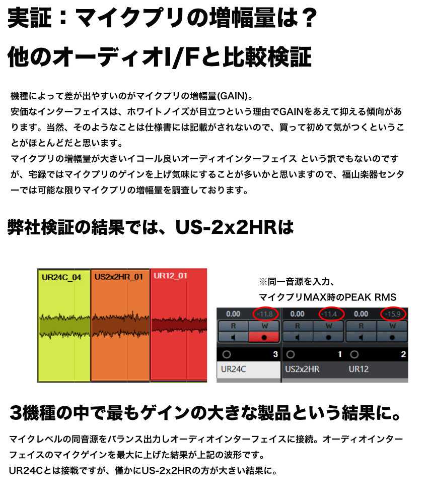 TASCAM USBオーディオインターフェイス US-4x4 HR｜merry-net｜05