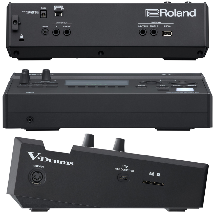 Roland V51 音源モジュール PD-140DS デジタル・スネアセット ローランド エレドラの画像