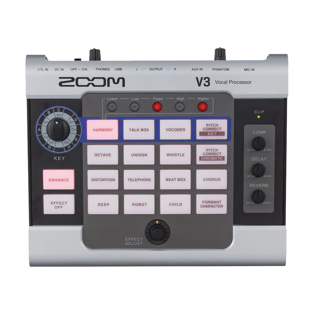 ZOOM ボーカルエフェクター V3 ZOOM ボーカルエフェクター V3