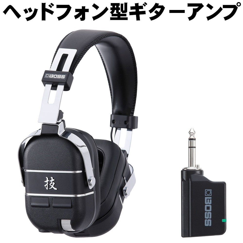 BOSS WAZA Air ���C�����X�w�b�h�t�H���^ �M�^�[�A���v Bluetooth�Ή�