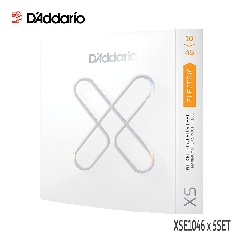 エレキギターギター弦 ダダリオ コーティング弦 XSE1046 5セット 10-46 D'Addario｜楽器のことならメリーネット