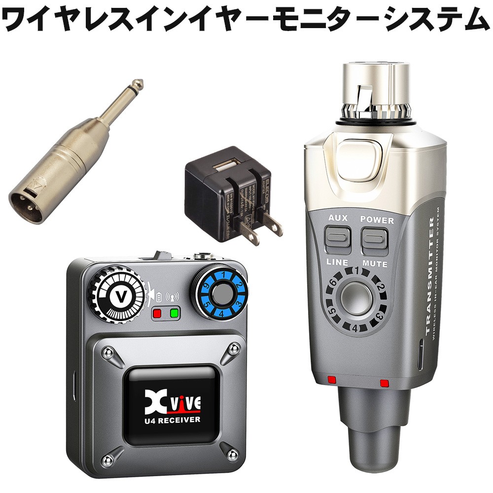 �[�d��t��Xvive XV-U4 �C���C���[���j�^�[ ���C�����X����M�@�Z�b�g