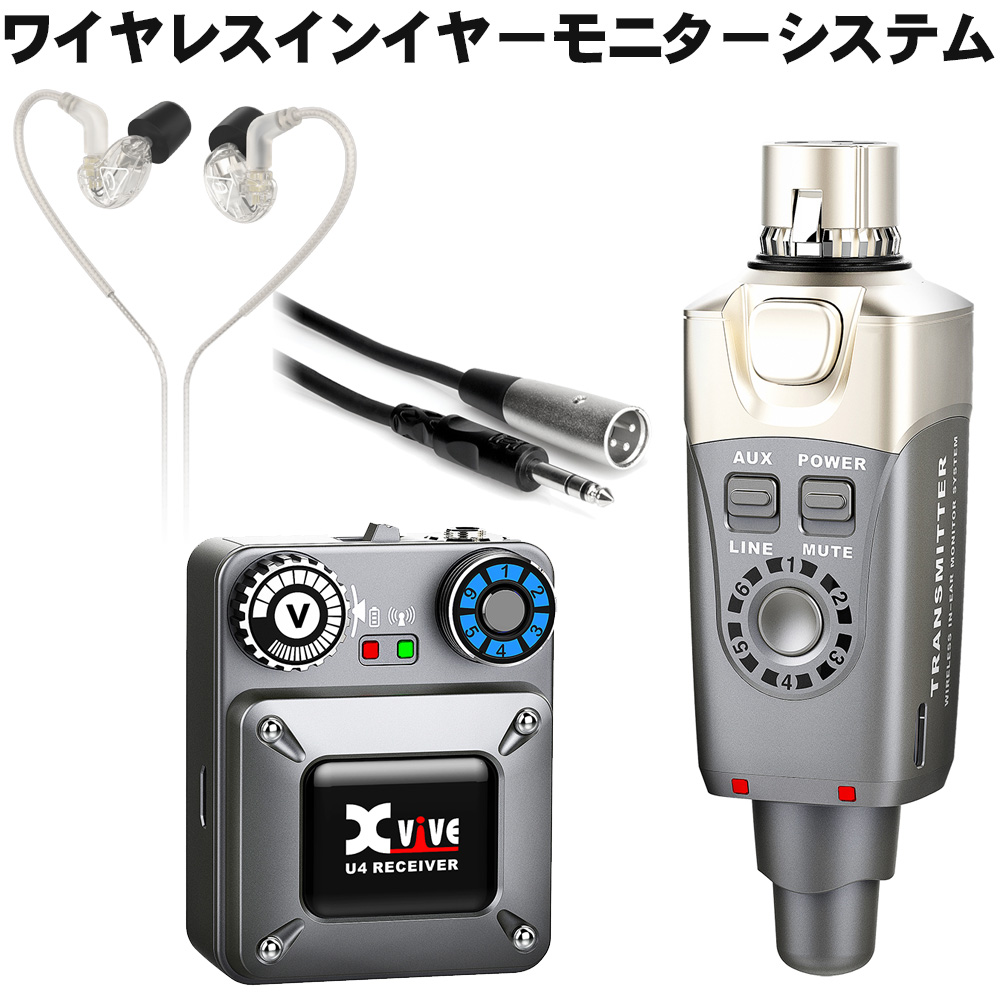 �C���t�H���t���f�W�^���@�C���C���[���j�^�[�Z�b�g�@���C�����X����M�@ Xvive XV-U4