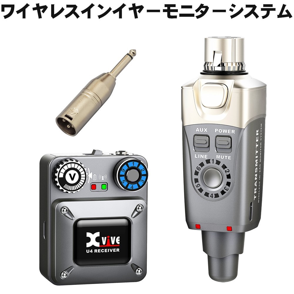 ���C�����X�@�C���[���j�^�[�V�X�e���@Xvive XV-U4 (����M�@�Z�b�g/�Z�p�K���i)