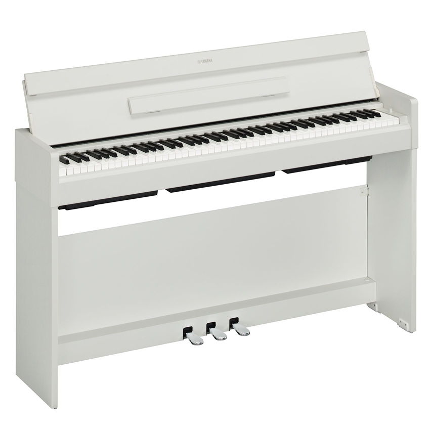 ヤマハ 電子ピアノYDP-S35WH■運送設置付■YAMAHA ARIUS スリムなデジタルピアノ YDPS35 ホワイトウッド 2種類のマット付｜merry-net｜02