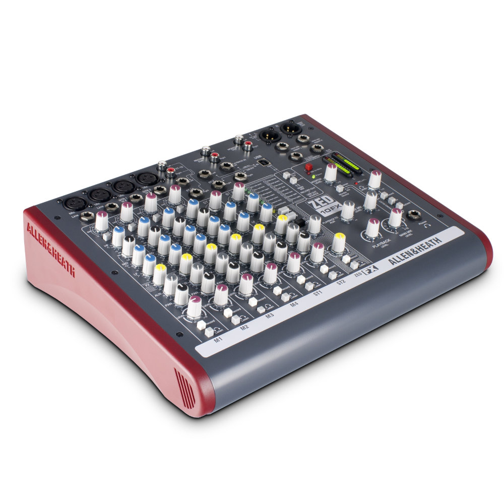 Allen & Heath アナログミキサー ZED10FX : 楽器のことならメリー