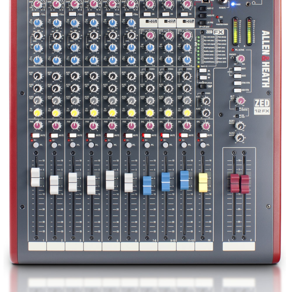 ALLEN & HEATH ZED 12-FX アナログミキサー Allen & Heath アナログミキサー ZED12FX : 楽器のことならメリー