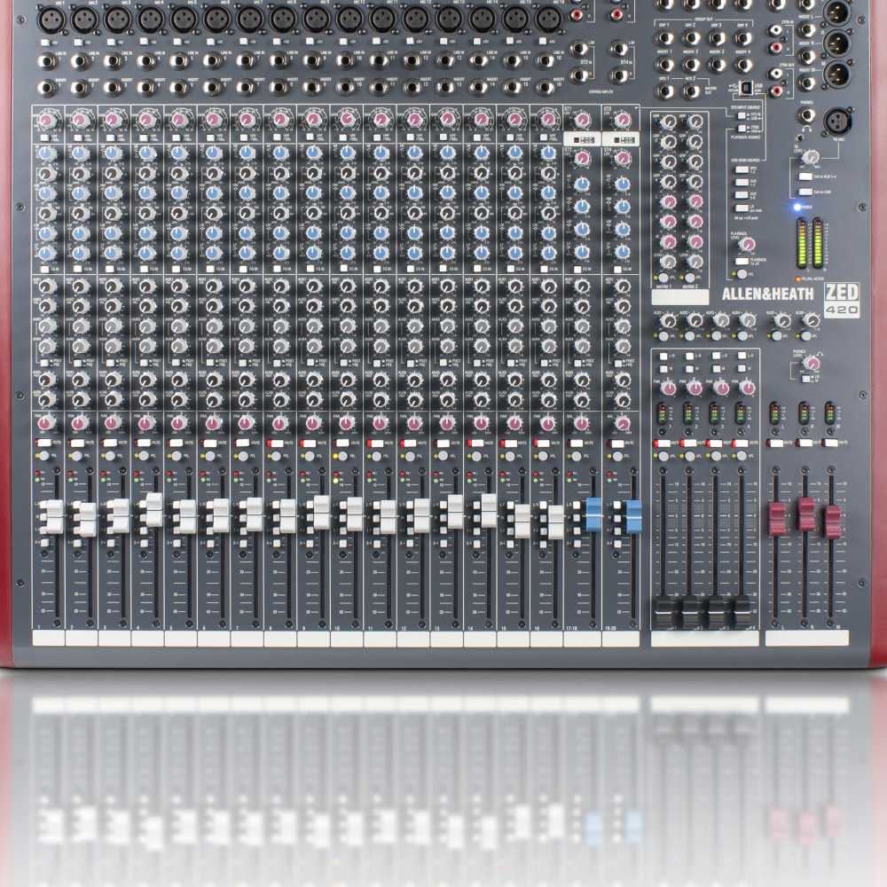 Allen & Heath アナログミキサー ZED420 : 楽器のことならメリーネット