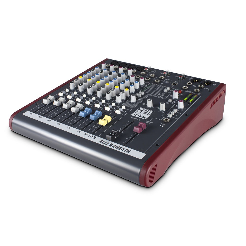 Allen & Heath アナログミキサー ZED60-10FX : 楽器のことなら