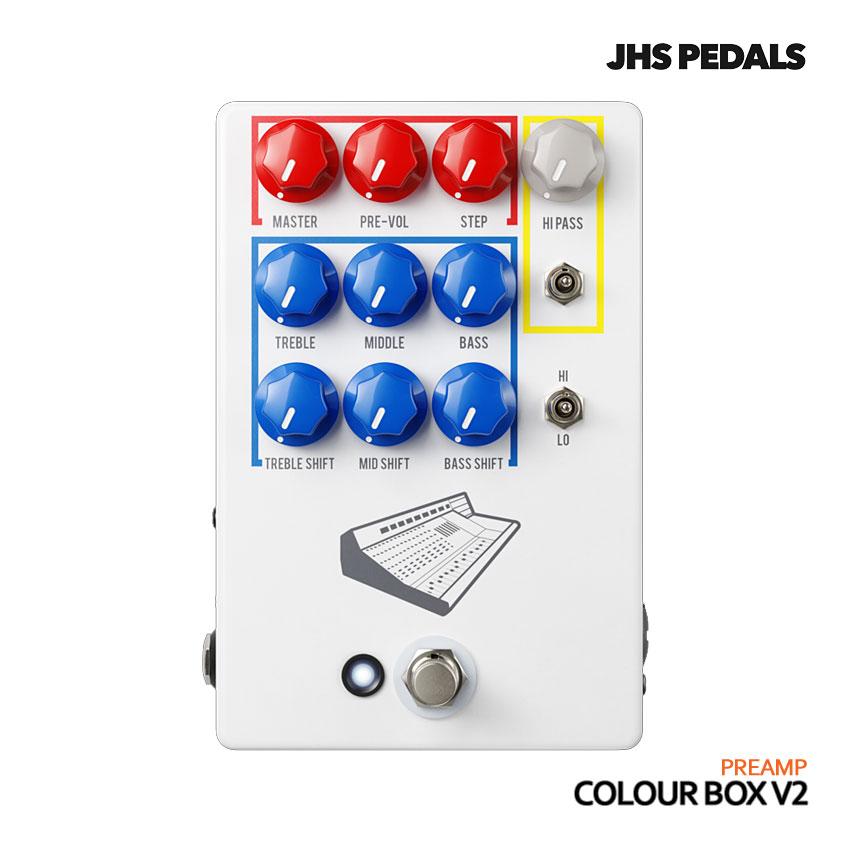 JHS Pedals プリアンプ Colour Box V2 エフェクター｜merry-ys2
