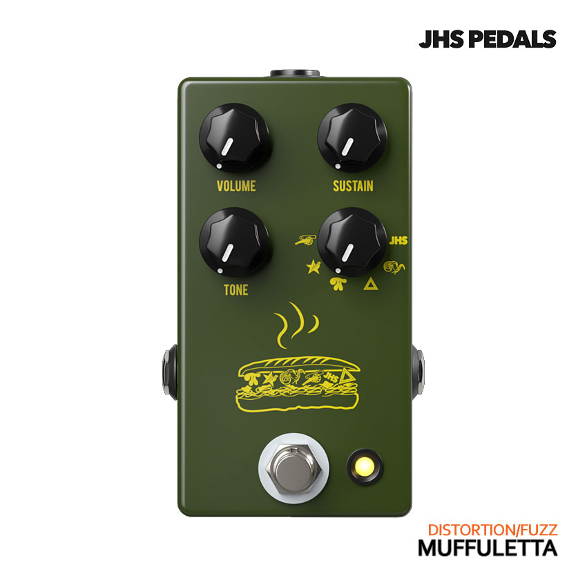 JHS Pedals ディストーション/ファズ Muffuletta エフェクター :286 Muffuletta:メリーネットは楽器屋さん