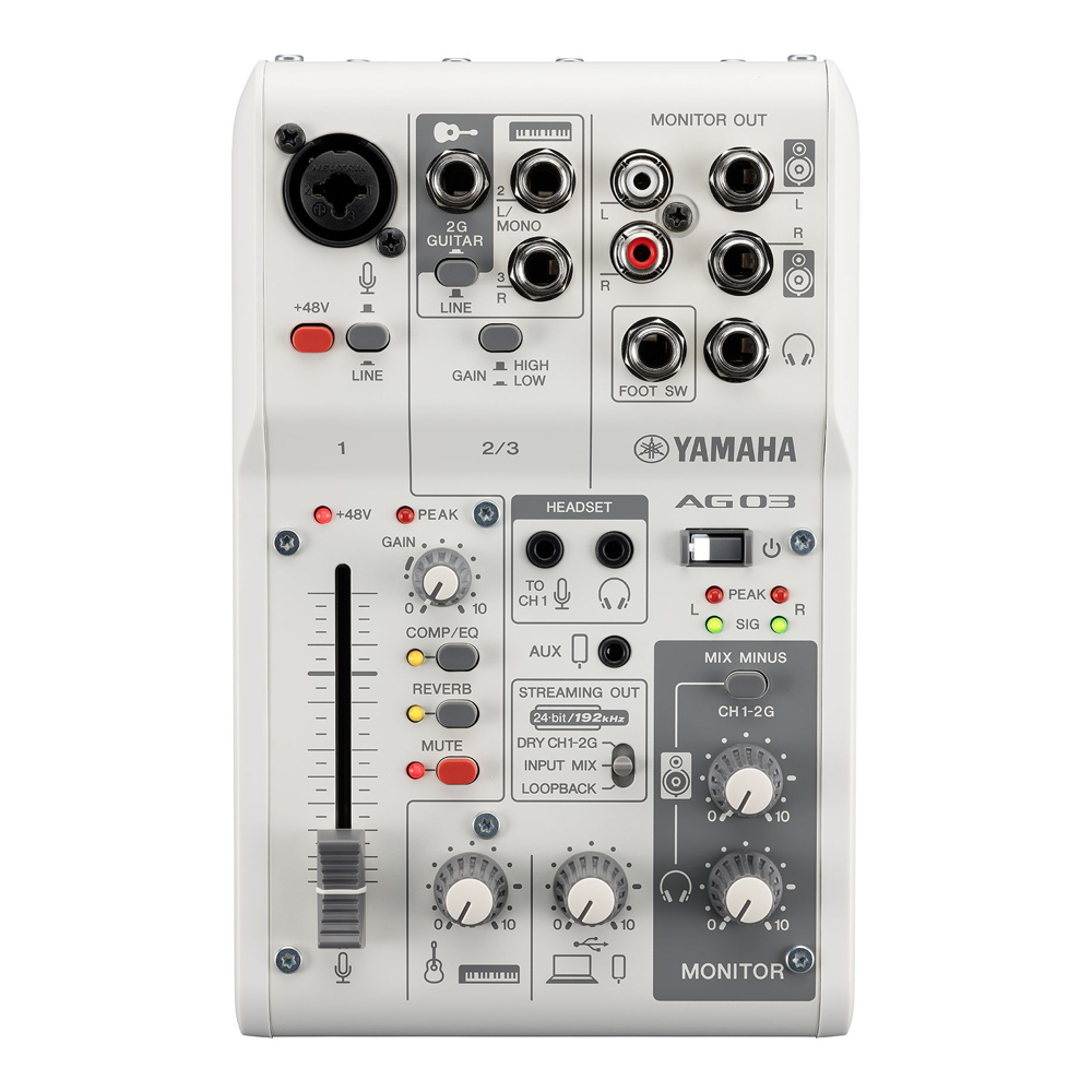 yamaha ag03（オーディオインターフェイス）｜DTM、DAW｜楽器、器材