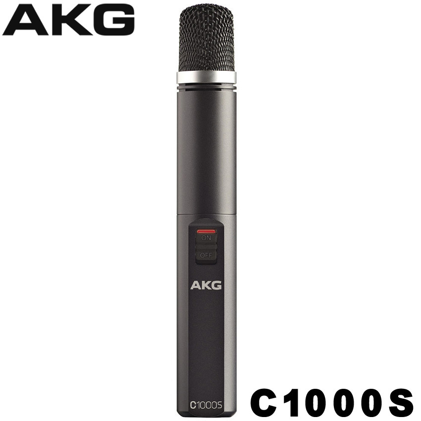 AKG - アーカーゲー マイクロホン C1000S 乾電池駆動動力にも相応うする スモールダイアフラムコンデンサーマイク 定まり品 ファンタム非相応うの器機にお鼓舞激励
