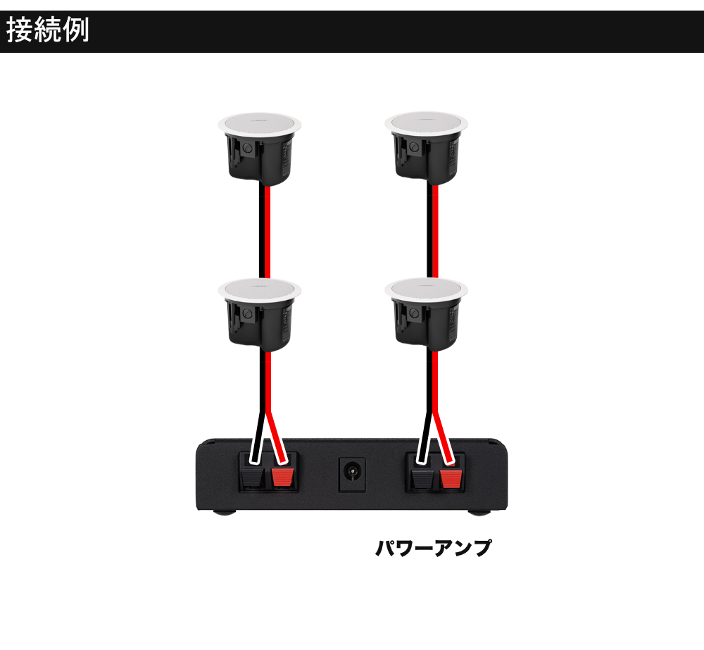 BOSE（ボーズ） 天井埋め込みスピーカー 白 4台セット 店舗BGM等に