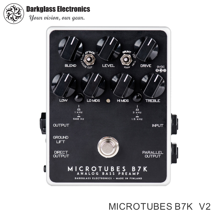Darkglass Electronics ベース用プリアンプ MICROTUBES B7K v2 ダーク