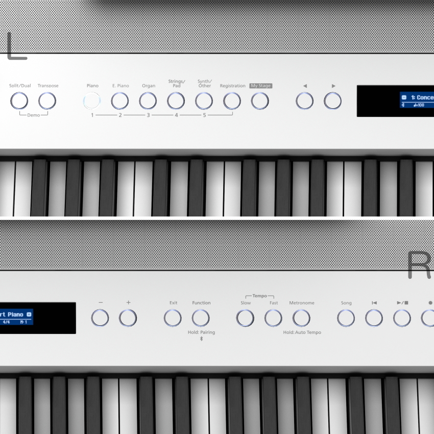 ローランド 電子ピアノ FP-60X ホワイト Roland 88鍵デジタルピアノ X型スタンド付き : fp-60x-wh-kbs :  メリーネットは楽器屋さん - 通販 - Yahoo!ショッピング