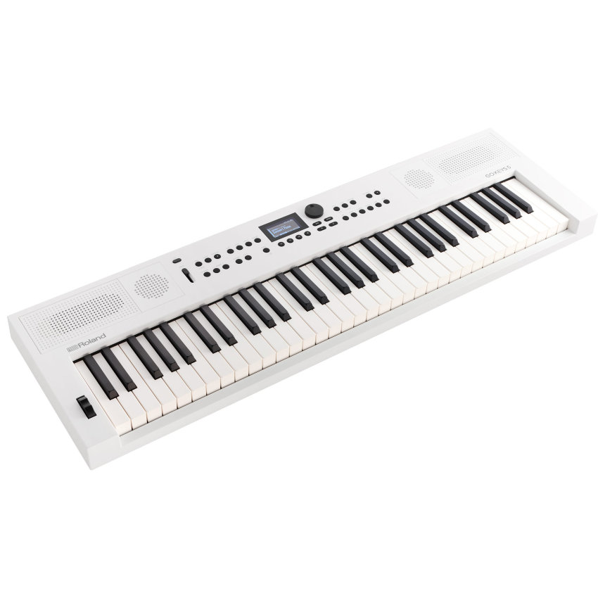 ローランド（Roland） 高音質 電子キーボード GO KEYS 5 WH 白