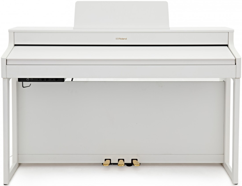 ローランド 限定特価□運送・設置付 HP702 ホワイト□防音マット