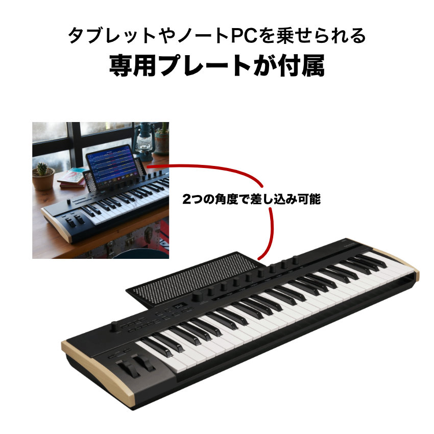 KORG（コルグ） KORG MIDIキーボード Keystage 49 49鍵盤 USB MIDI2.0