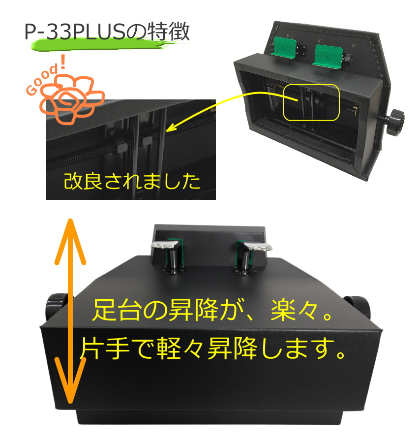 イトマサ ピアノ補助ペダル P-33PLUS 微調整可能なネジ式タイプ