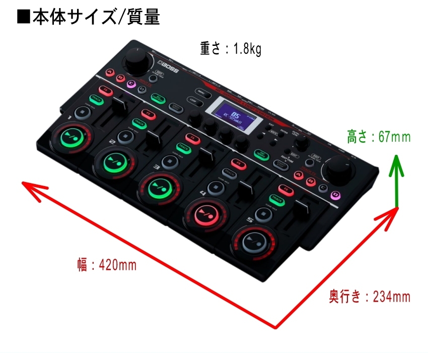 BOSS（ボス） ループステーション RC-505mkII ボスエフェクター RC