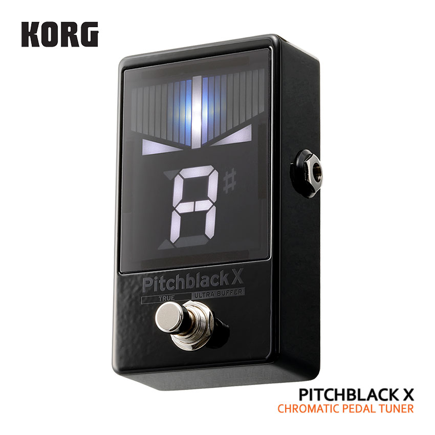KORG コルグ ペダルチューナー Pitchblack X PB-X エフェクター クロマチックチューナー
