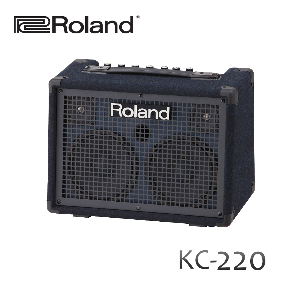 Roland KC-220ローランド　キーボード用アンプ　電池駆動30W ローランド（Roland） ステレオ キーボード アンプ KC-220 KC220 30W
