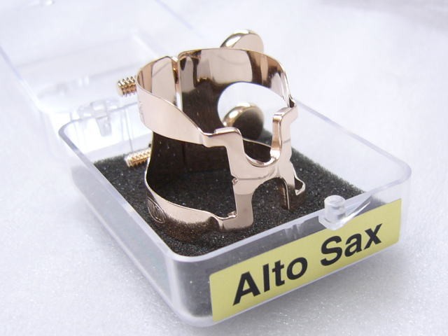 ハリソン リガチャー アルトサックス用 ピンクゴールド A2PGP
