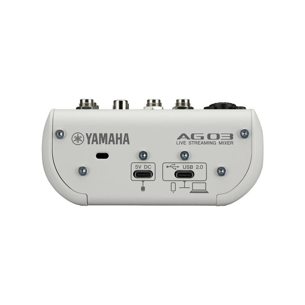 YAMAHA（ヤマハ） AG03 mk2 WH (コンデンサーマイク/白色マイク