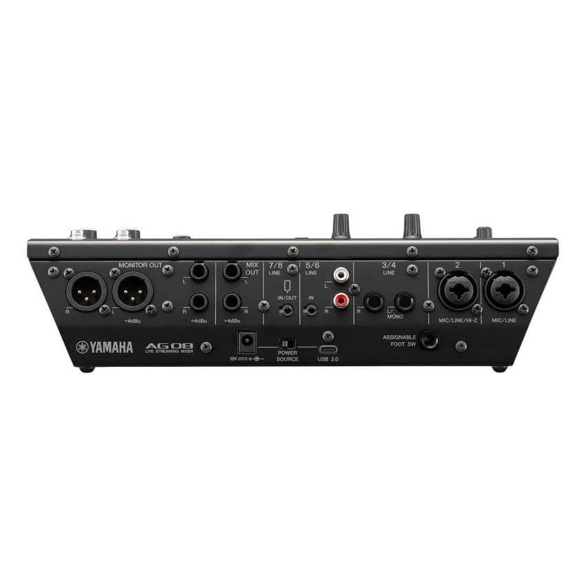 YAMAHA（ヤマハ） YAMAHA AG08 ブラック ゲーム実況セット SHURE SM7B