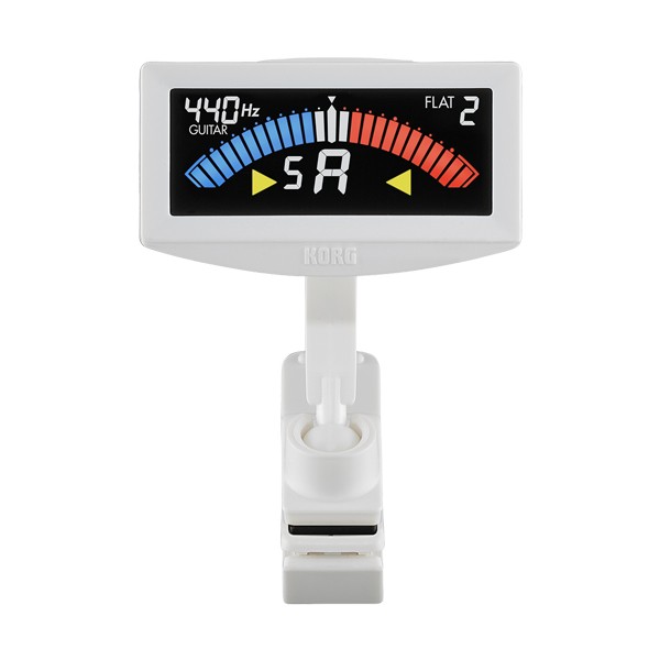 (未使用･未開封品)　KORG ギター/ベース用 クリップチューナー PitchCrow-G AW-4G WH ホワイト ±0.1セントの高精度 カラー表示 24時間連続稼働 コンパクト df5ndr3 Amazon.co.jp: KORG(コルグ) ギター/ベース用 クリップチューナー