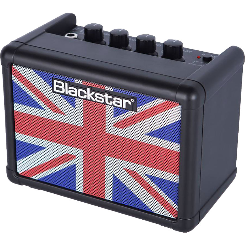 ヘッドホンセット Blackstar ミニギターアンプ FLY3 UNION JACK BLACK LTD ユニオンジャック ブラックスター