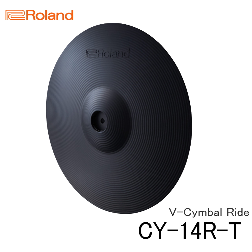 Roland CY 14R T ローランド 薄型のライドシンバルパッド :CY 14R T:福山楽器センターYS店