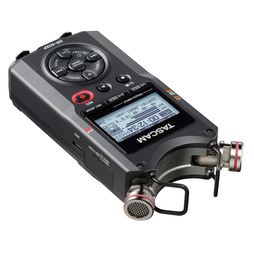 TASCAM DR-40XP ウィンドスクリーンセット 風防付き リニアPCM