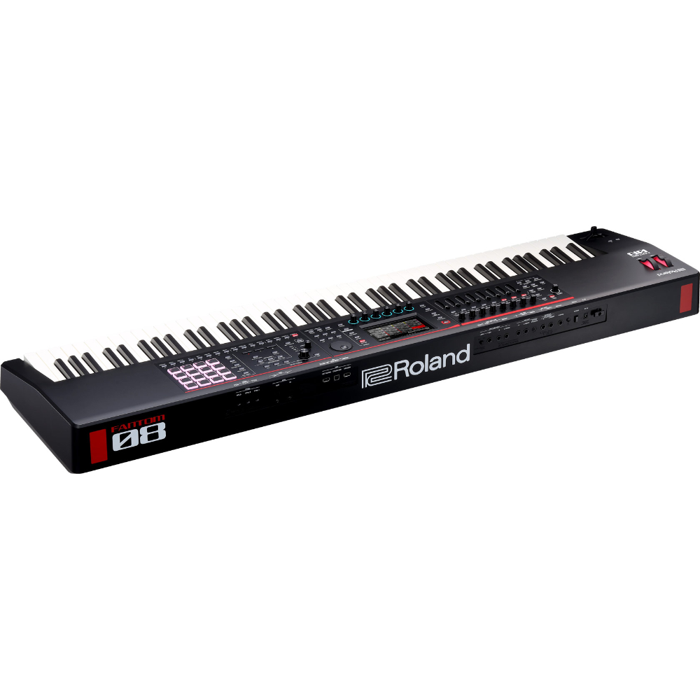 Roland シンセサイザー FANTOM-08 ソフトケース+X型キーボードスタンド