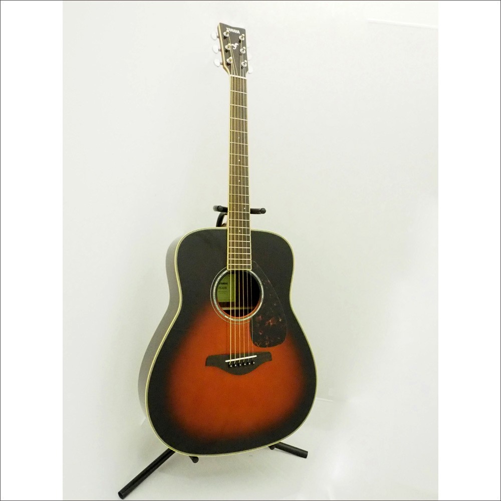 YAMAHA（ヤマハ） アコースティックギター 初心者10点セット FG830 TBS