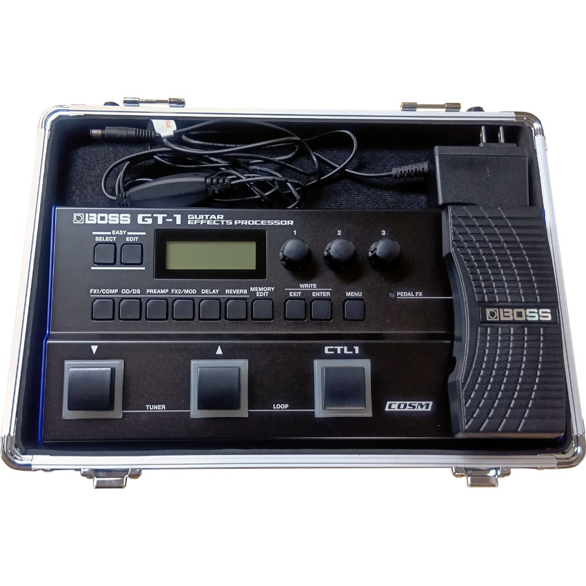 BOSS マルチエフェクター GT-1 純正アダプター＆エフェクターボード