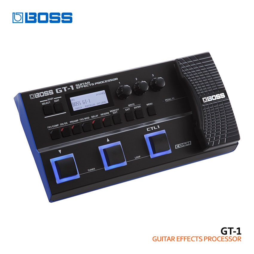 BOSS（ボス） マルチエフェクター GT-1 エフェクター : 福山楽器